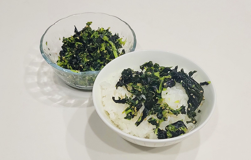 サンジルシ グリーンライン「すこやかプラスこだわりの野菜だし」で作る、ホットプレートで作る野菜ふりかけ